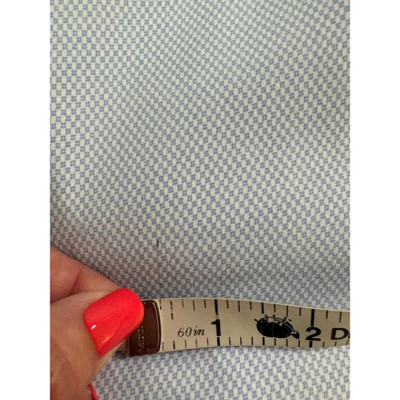 Mens Report Collection Premium Performance Long Sleeve Button-Up Shirt L 16.5 - Picture 7 of 8